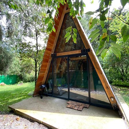 Cabanas Alpina, Romantica Y Acogedora A 10 Minutos Del Centro Tepoztlán Zewnętrze zdjęcie
