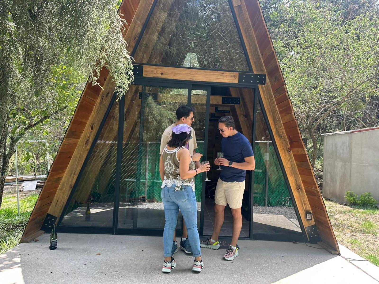 Cabanas Alpina, Romantica Y Acogedora A 10 Minutos Del Centro Tepoztlán Zewnętrze zdjęcie